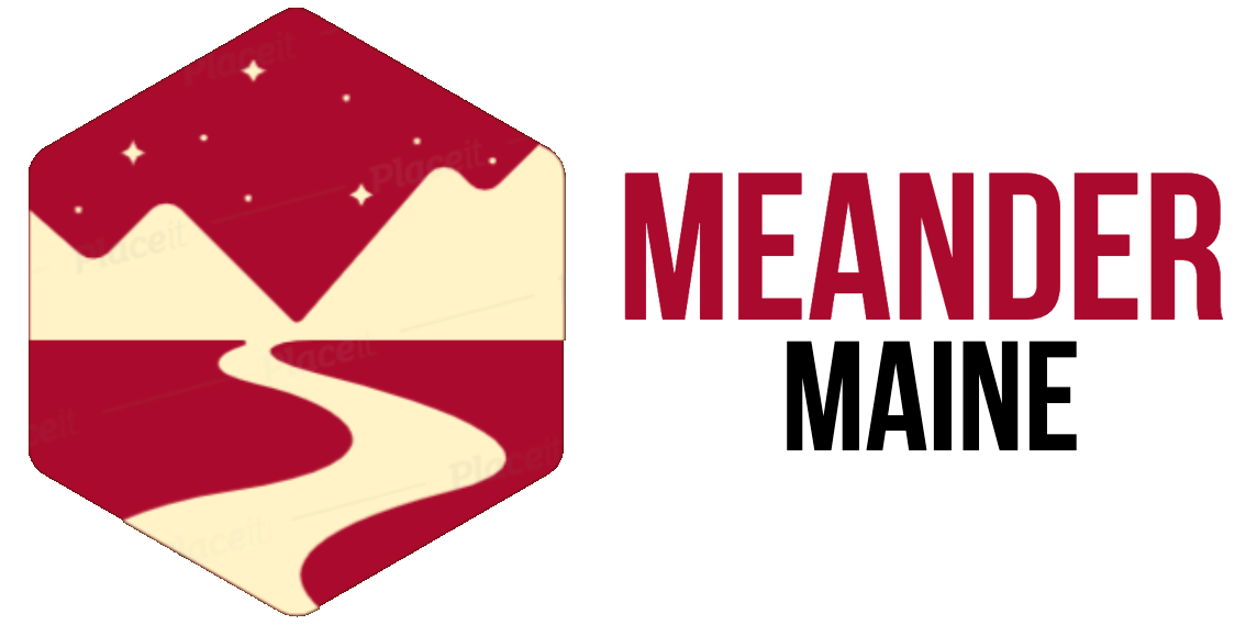 Meander Maine logo