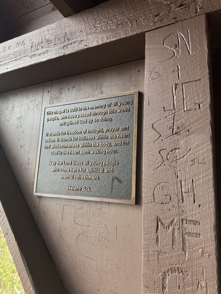vesper hill plaque